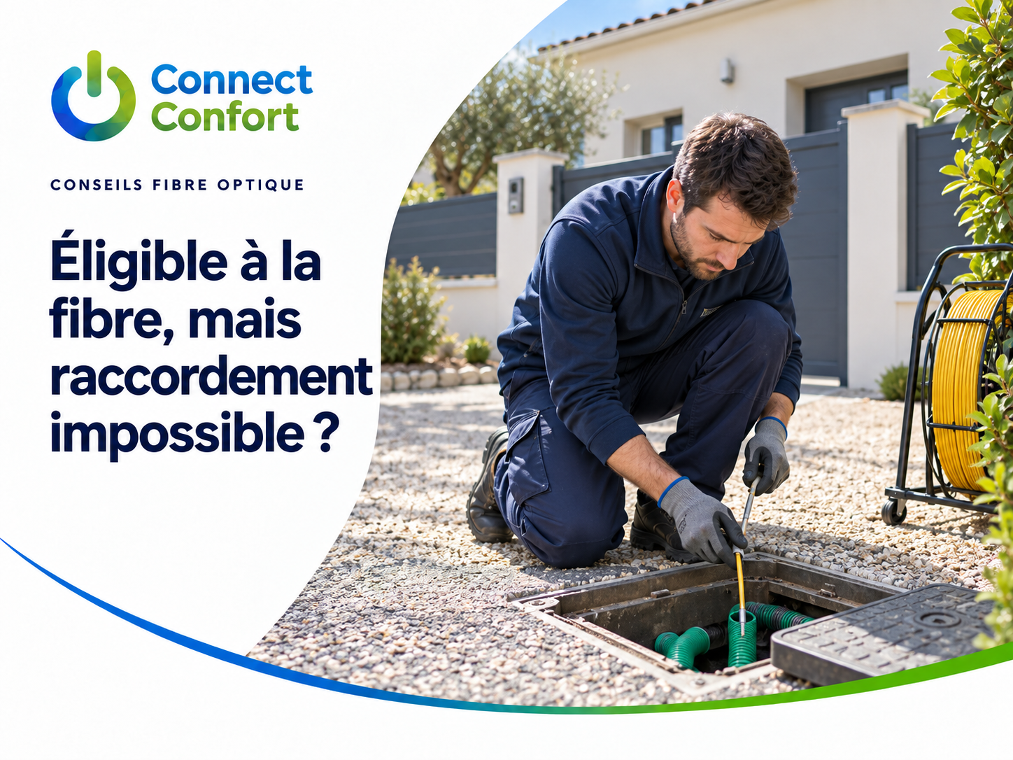Lire la suite à propos de l’article Éligible à la fibre mais raccordement impossible : que faire ?
