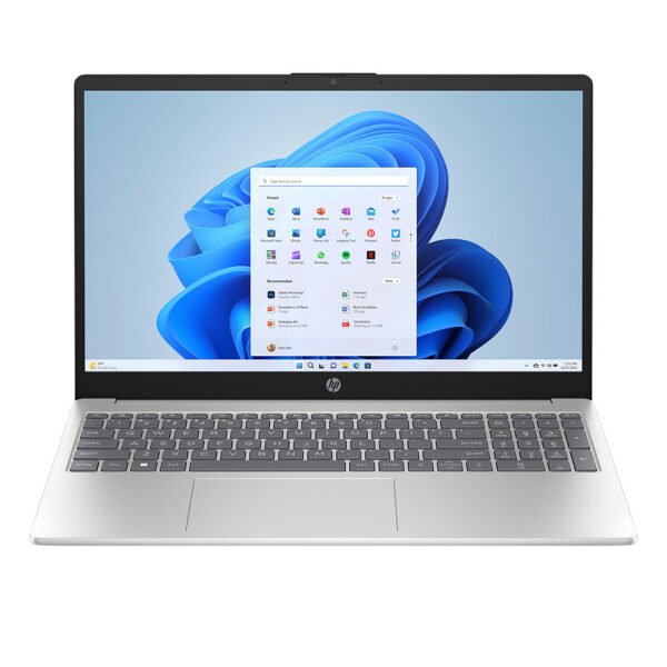HP 15-FD0164NF 15.6" Intel N 8 Go Argent 256 Go