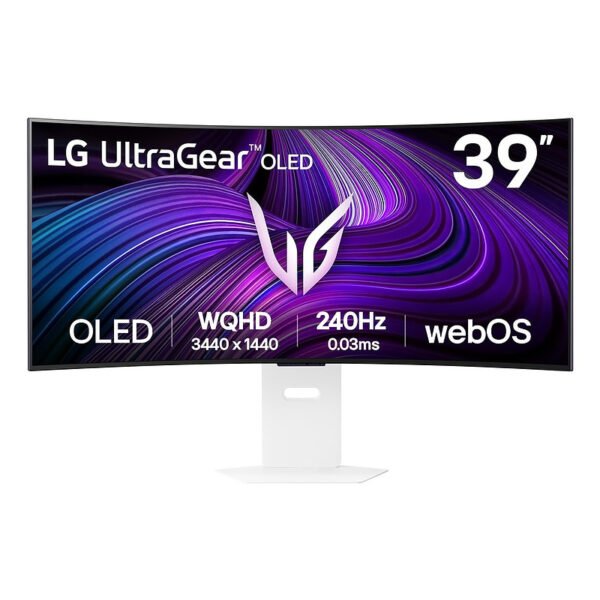 LG 39GX90SA-W 39" OLED Wide Quad HD 0,03 ms Blanc
