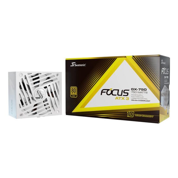 Seasonic Focus GX 750 W ATX 80 PLUS Gold Entièrement modulaire PC