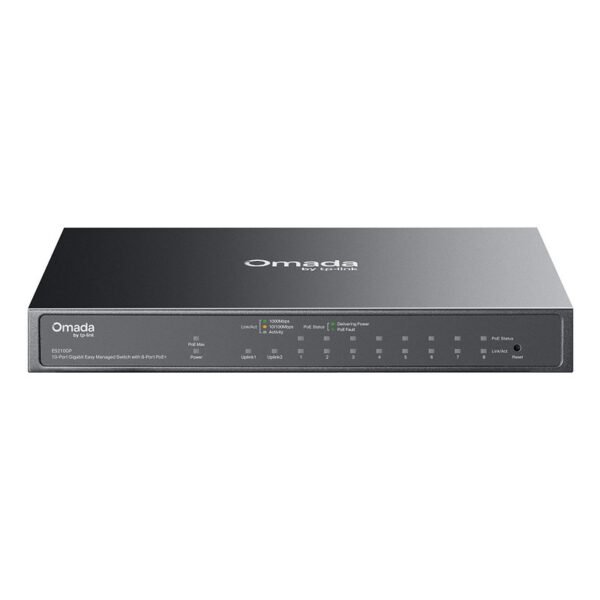 TP-Link Omada ES210GP commutateur réseau Géré L2 Gigabit Ethernet (10/100/1000) Connexion Ethernet, supportant l'alimentation vi