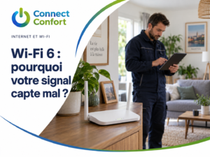 Lire la suite à propos de l’article Wi-Fi 6 : pourquoi votre signal capte mal et comment y remédier